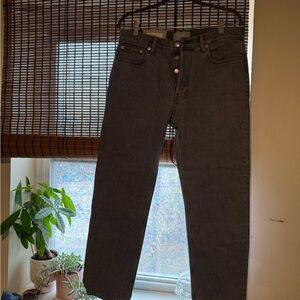 Everlane washed black (Grey) Straight-Leg Jeans